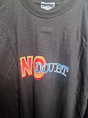 NO DOUBT - Vintage EMPIRE -  T-Shirt Black 90's NEW OLD STOCK - SIZE L