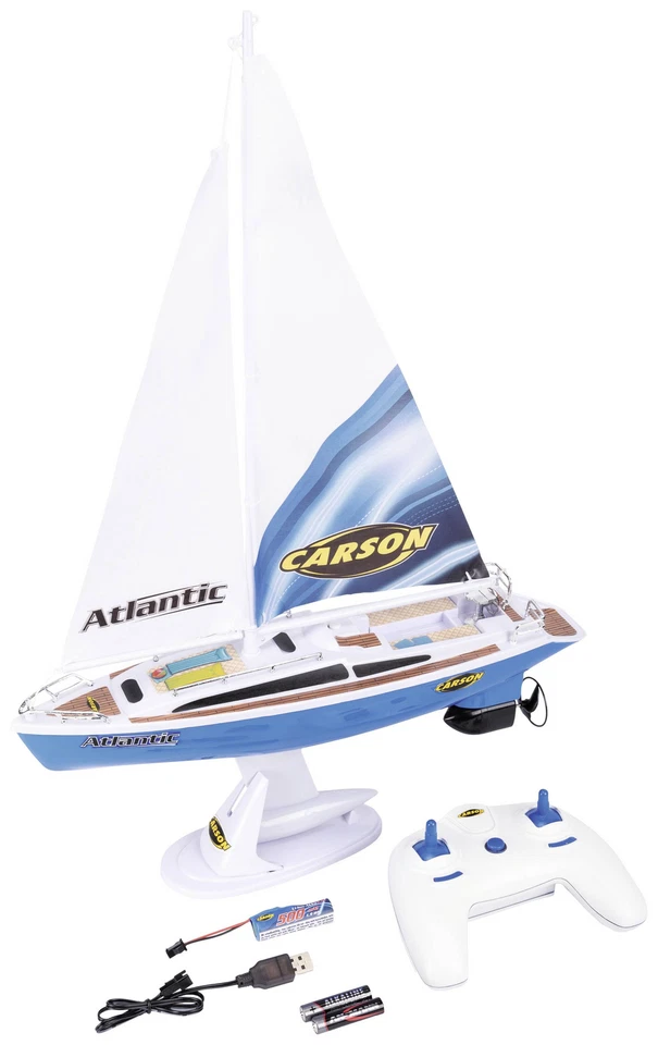 Carson Modellsport Atlantic RC Segelboot RtR 383 mm Elektro SIEHE TEXT/FOTO