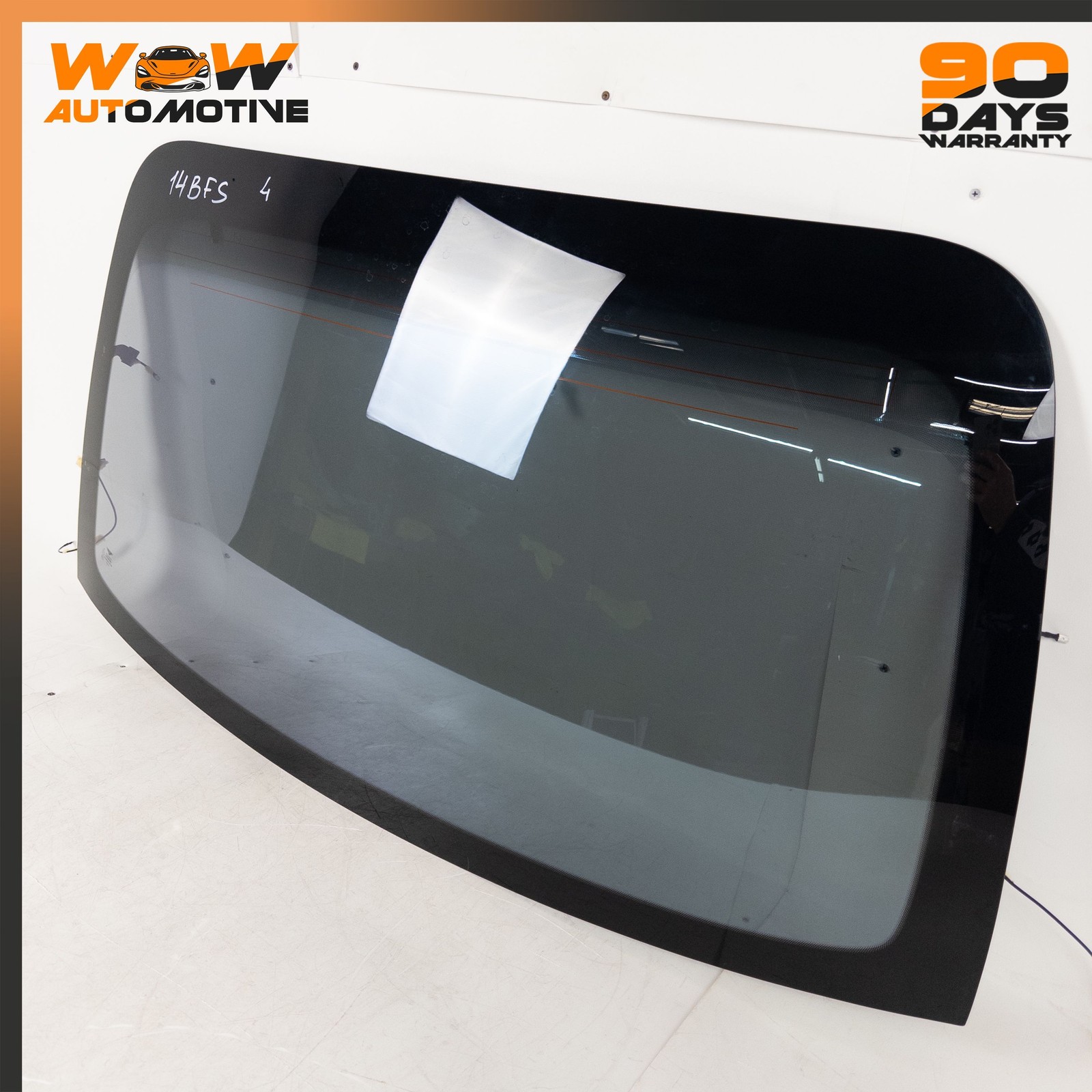 14-19 BENTLEY FLYING SPUR REAR WINDOW WINDSHIELD AUTO GLASS 4W0845051M OEM 