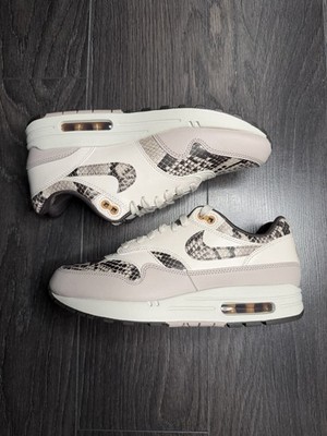 Nike Air Max 1 Snakeskin Light Orewood Brown HF5338-100 Damen UK 7