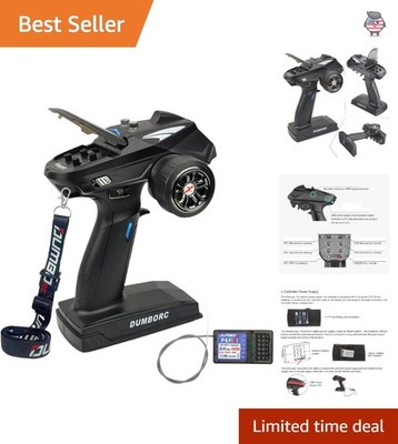 Dumbo X6 6-Channel RC Transmitter & Receiver with Built-In Gyro   500m Range