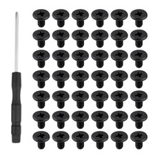 50 PCS M.2 SSD Mounting Screws Kit, PCIE Nvme M2 X 3 MM Replacement Phillips ...