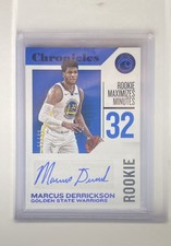 2018-19 Panini Chronicles -  Marcus Derrickson Rookie Chronicles /49 Auto