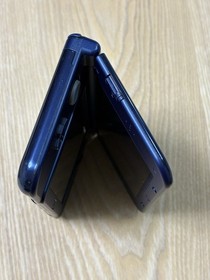 New Nintendo 3DS LL Metallic Blue Console Stylus Clean Screen Japan