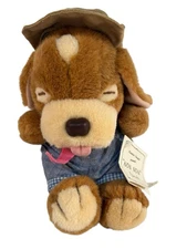 Vintage Creative Concepts Non Non Friends Sleeping Dog Plush 8" Stuffed