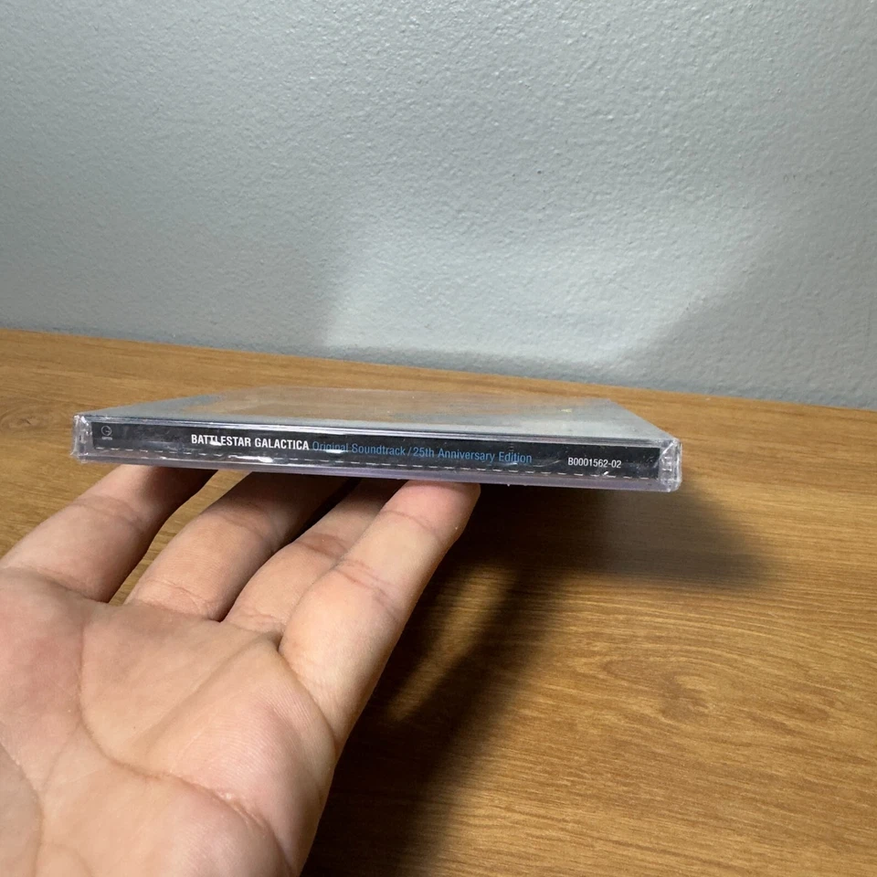 BATTLESTAR GALACTICA 1978 25th Anniversary  CD SOUNDTRACK STU PHILLIPS Score NEW - Image 4 of 4