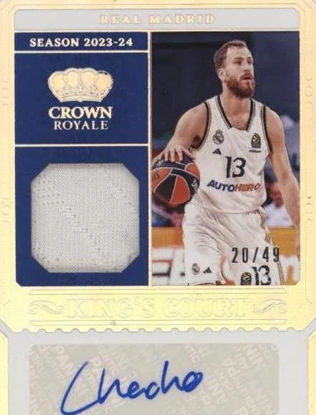 2023-24 Panini Crown Royale Euroleague - Sergio Rodriguez #KCJ-SER