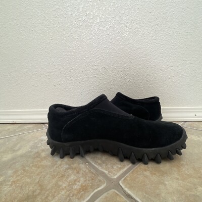 Vintage Salomon Contagrip Slip On SnowClogs Womens Sz 10 Black