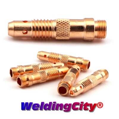 WeldingCity  10-pk TIG Welding Collet Body 10N28 1/8'' Torch 17/18/26 | US Seller