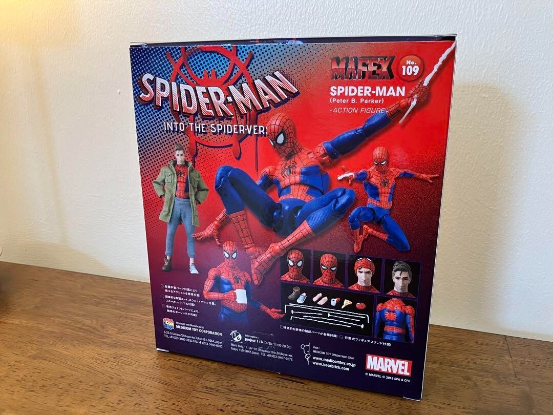 MAFEX No.109 Spider Man Peter B. Parker MEDICOM TOY 2021 Action