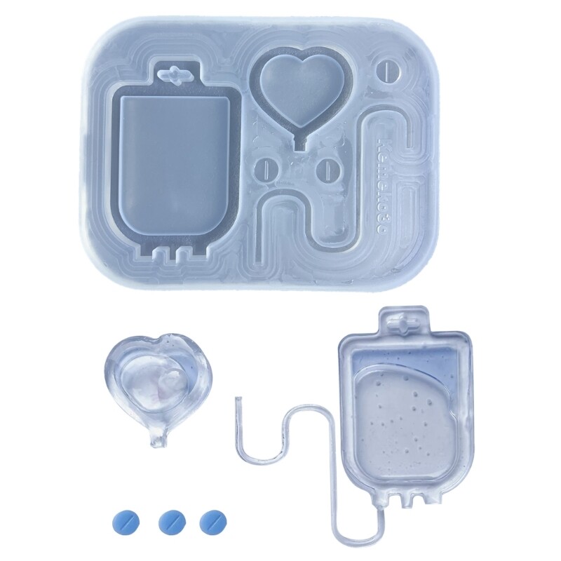 Nurse Doctor Silicone Mold for DIY Epoxy Resin Jewelry