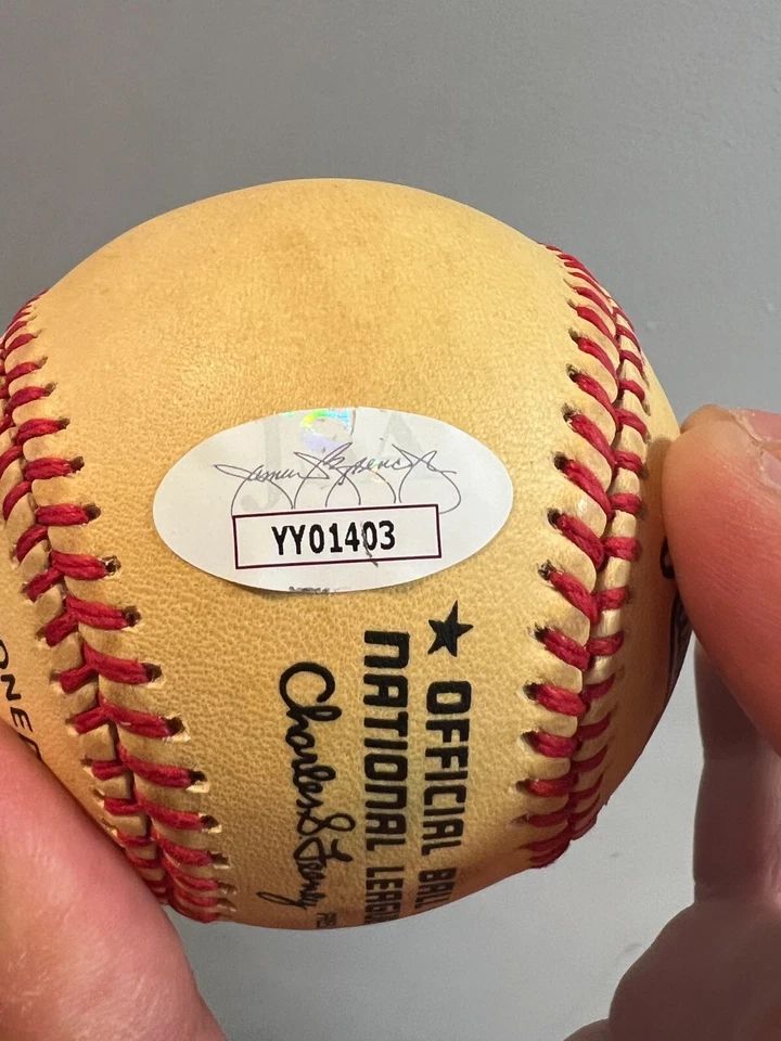 HOF Sandy Koufax Autographed Signed NLBaseball JSA  LOA with holder - Image 3 of 4