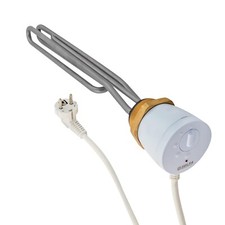 Elektroheizstab Heizstab Heizpatrone 2 kW  Elektroheizstab Edelstahl 1 1/2" Zoll