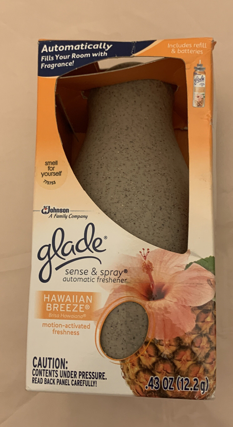 Glade Sense and Spray Automatic Air Freshener Hawaiian Breeze Motion Sensor 46500716867 eBay