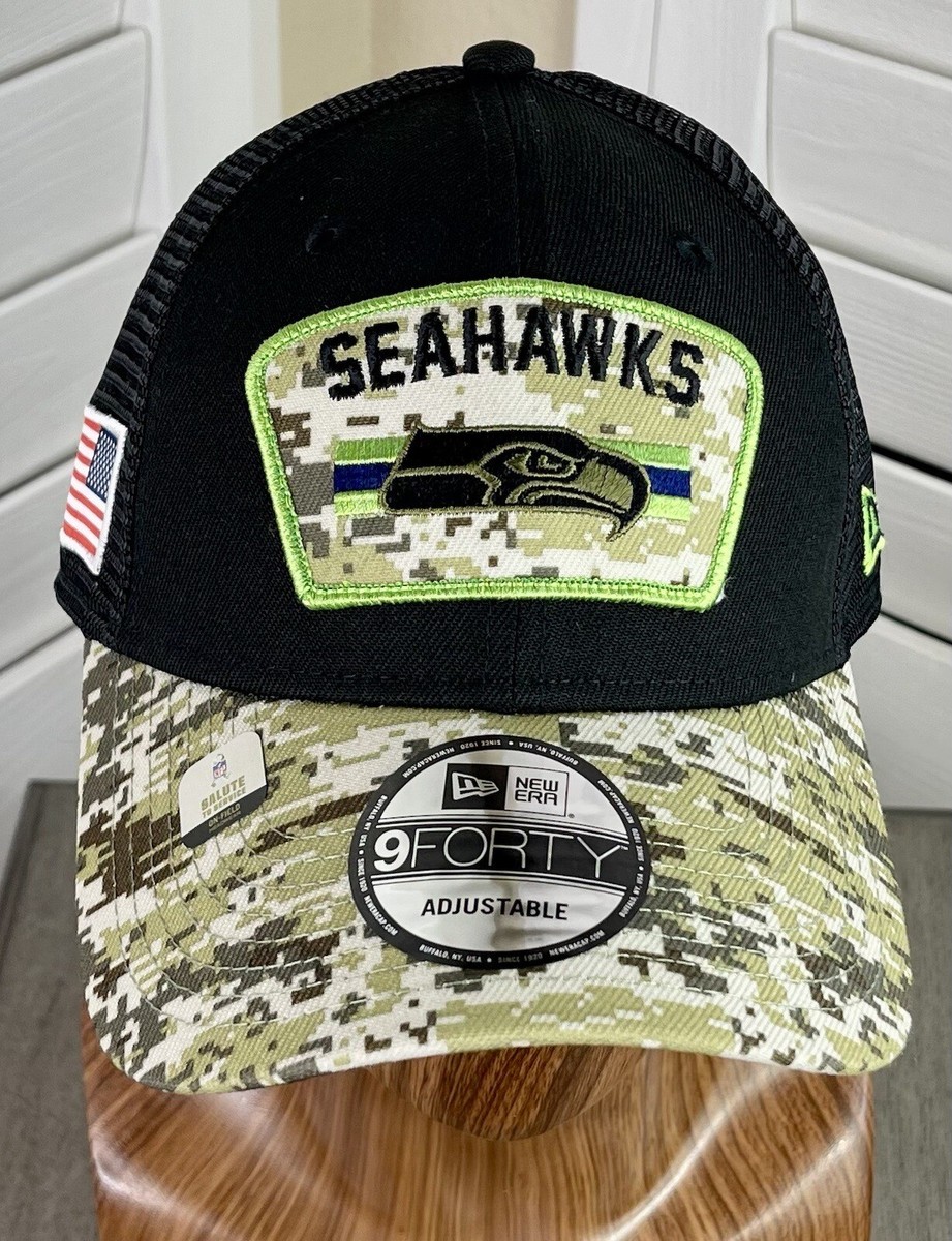 New Era NFL Seattle Seahawks 2021 Salute To Service 9Forty