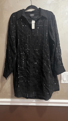 rinku dalamal sequin shirt dress Shirt Dress Plus Size Sequin Lip Shirt Rinku Dalamal Sequin Shirt Dress Anthropologie