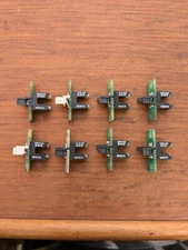 LOT OF 8 OPB825 Optical Switches/ Photointerrupters and 10 Cables