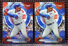 CHRISTOPHER MOREL  -  2023 BOWMAN'S BEST WAVE REFRACTOR & BASE #45