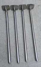 25 ' Stainless Steel Lifeline Stanchions Line Fixed Base