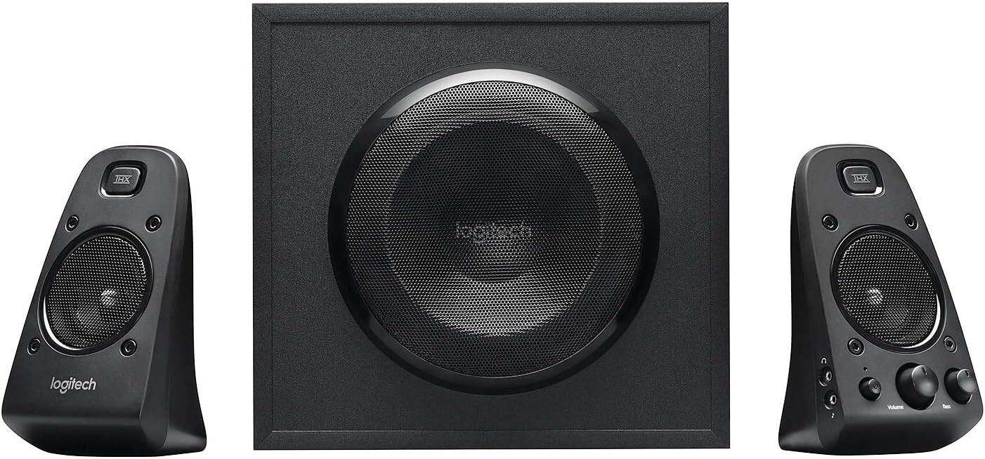 Premium 2.1 Speaker System with Deep Bass & Multi-Device Connectivity