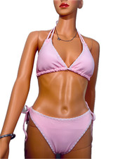 Brand New Bikini Set, tie-Up Bikini Set, Two Pieces Swimwear, Size M