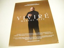 MARCOS WITT Latin Recording Academy original 2022 Promo Poster Ad