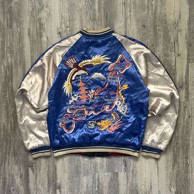 Tailor Toyo Enterprise Sukajan Souvenir Reversible Jacket Size M/L Japan