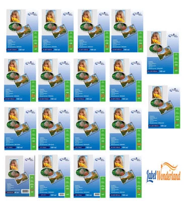 High GLOSS Premium Quality PHOTO PAPER GLOSSY INKJET ETIKETTENWORLD - WholeSale