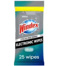 Electronics Wipes Pre-Moistened Clean and Provide a Streak-Free Shine, 25 Count