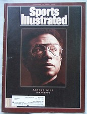 ARTHUR ASHE 1943-1993 1993 SPORTS ILLUSTRATED 2/15/93