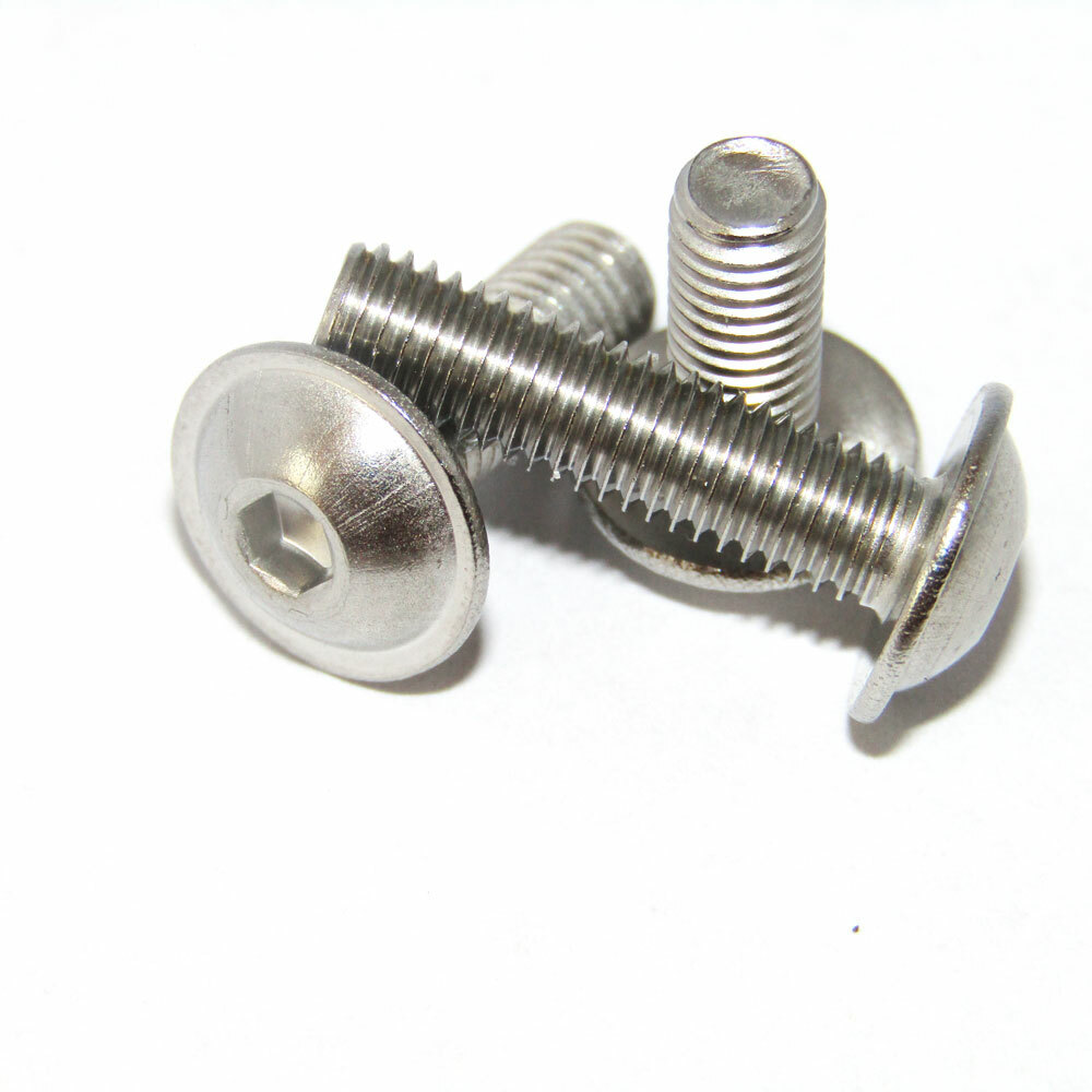 Torx Button Head Screws - Metric M3 To M12, Grade 10.9 Black Steel, 4mm-40mm Lengths
