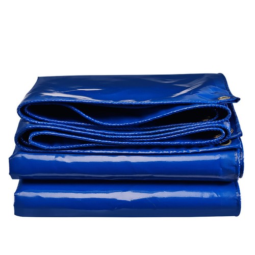Waterproof Anti-UV Tarpaulin Tarp Canvas Heavy Duty Camping Poly Tarps Cover - Picture 3 of 6