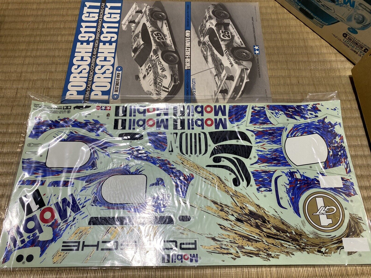 TAMIYA 1/10 Porsche 911 GT1 RC Kit == NIB = TA03R-S | eBay
