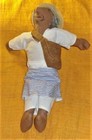 Cute, Vintage stuffed man farm worker doll, Storage Unit find — photo 6