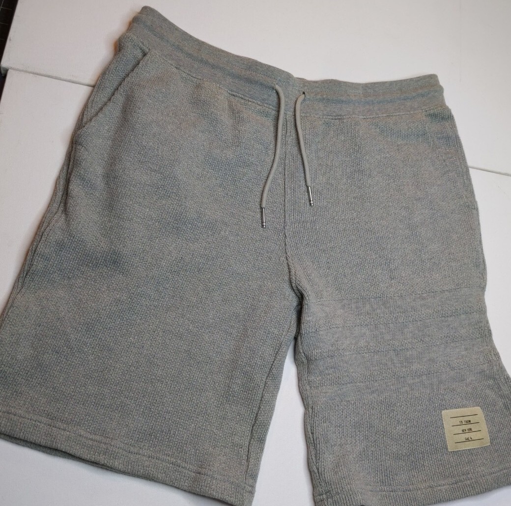 トップス THOM BROWNE SWEAT SHORS IN WAFFLE Size 1 トップス THOM BROWNE SWEAT SHORS IN WAFFLE Size 1 Men's Thom