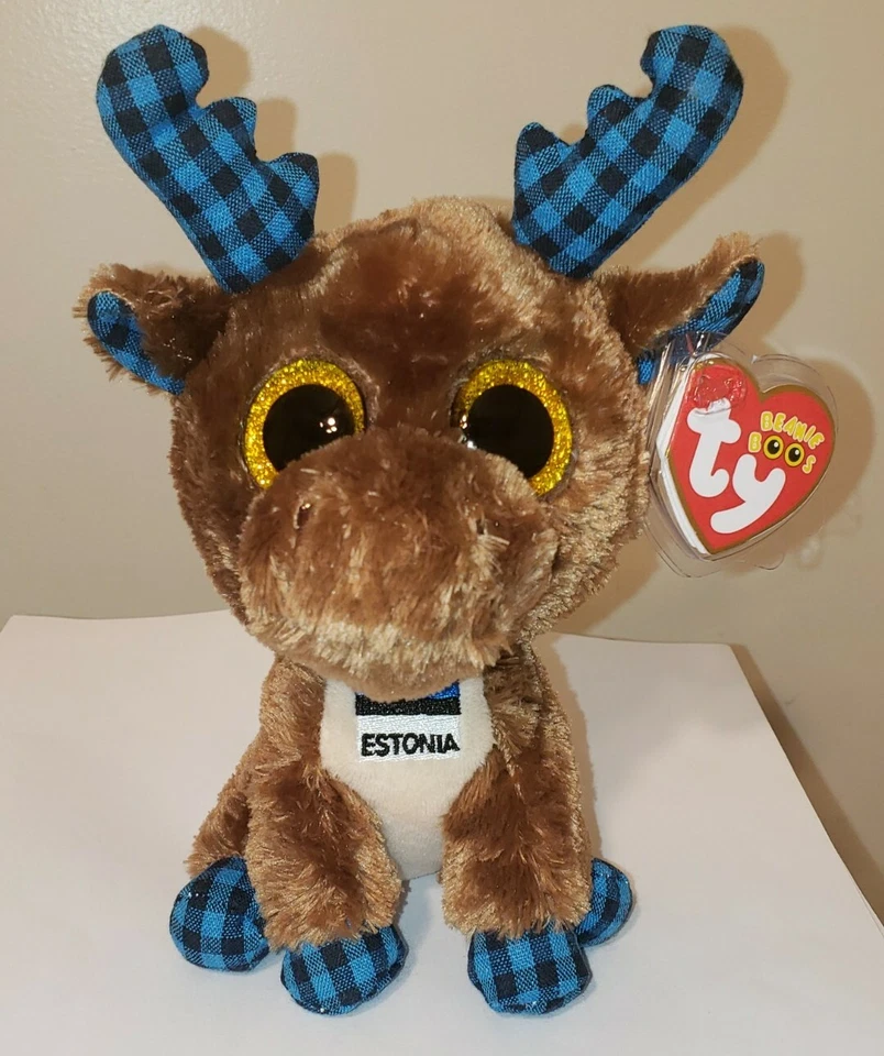 2020 NEW Exclusive Set Ty Beanie Boos - Birger, Egert, Harald, Rasmus & Väinö 6" - Image 2 of 4