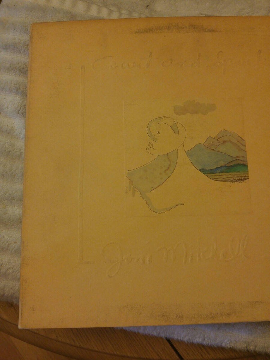 Court and Spark by Joni Mitchell (1974 Asylum 7E-1001 Stereo LP