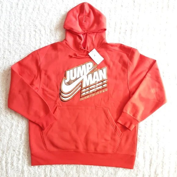 jordan jumpman red hoodie