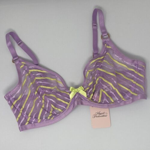 Agent Provocateur Lilac Pettra Bra 34D NWT $180 - Picture 1 of 17