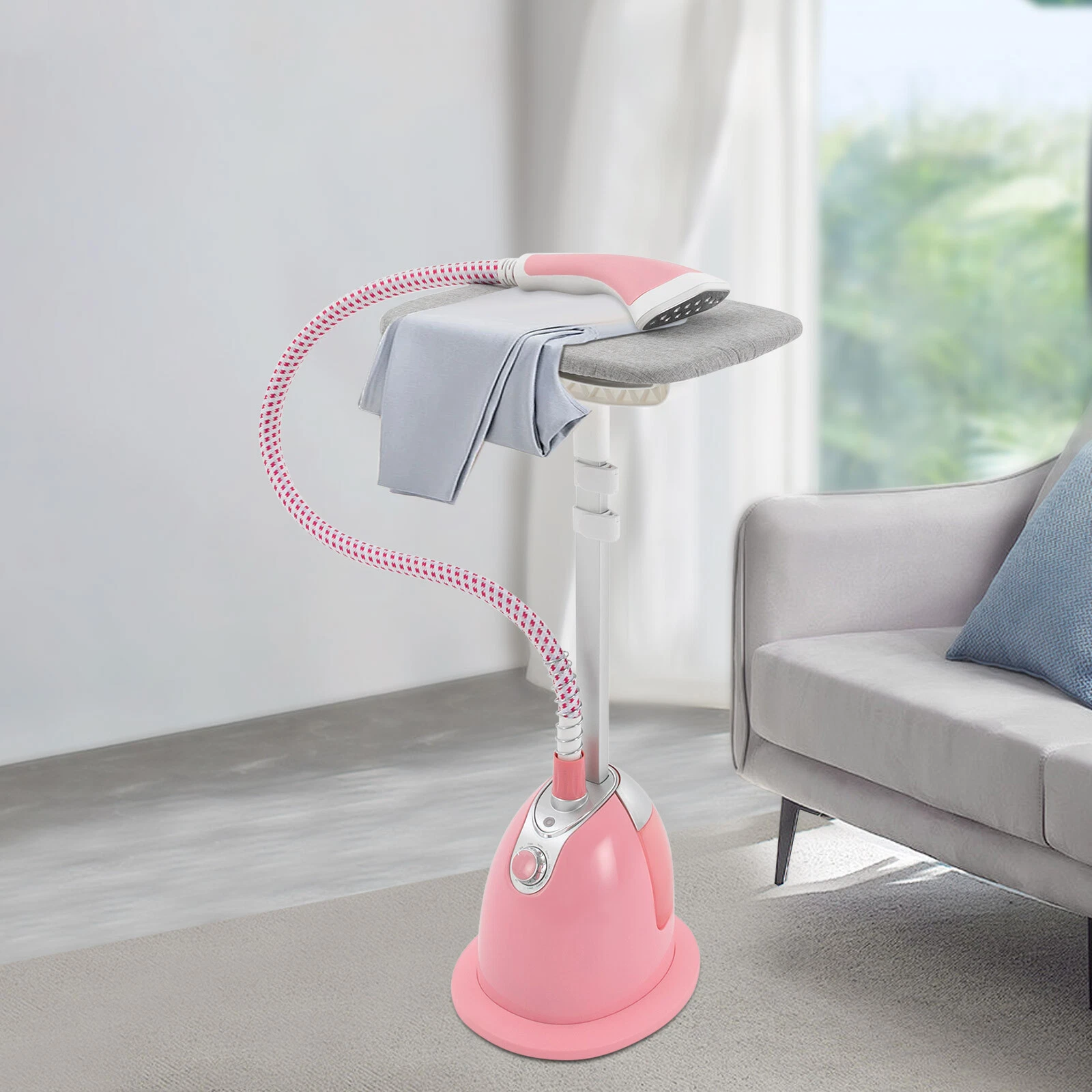 Professional Garment Steamer Standing Steamer For Clothes With Ironing Board