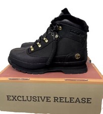 Timberland Kids' Euro Hiker Shell Toe Blackout TB0A2N3H001 Size 4