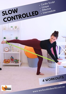 BARLATES SLOW CONTROLLED SERIES 4 WORKOUTS EXERCISE DVD LINDA STEJSKAL