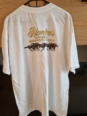 NEU! Jerzees Heavy Weight T-Shirt für Blanton's hergestellt. Gr. XL, Farbe weiß