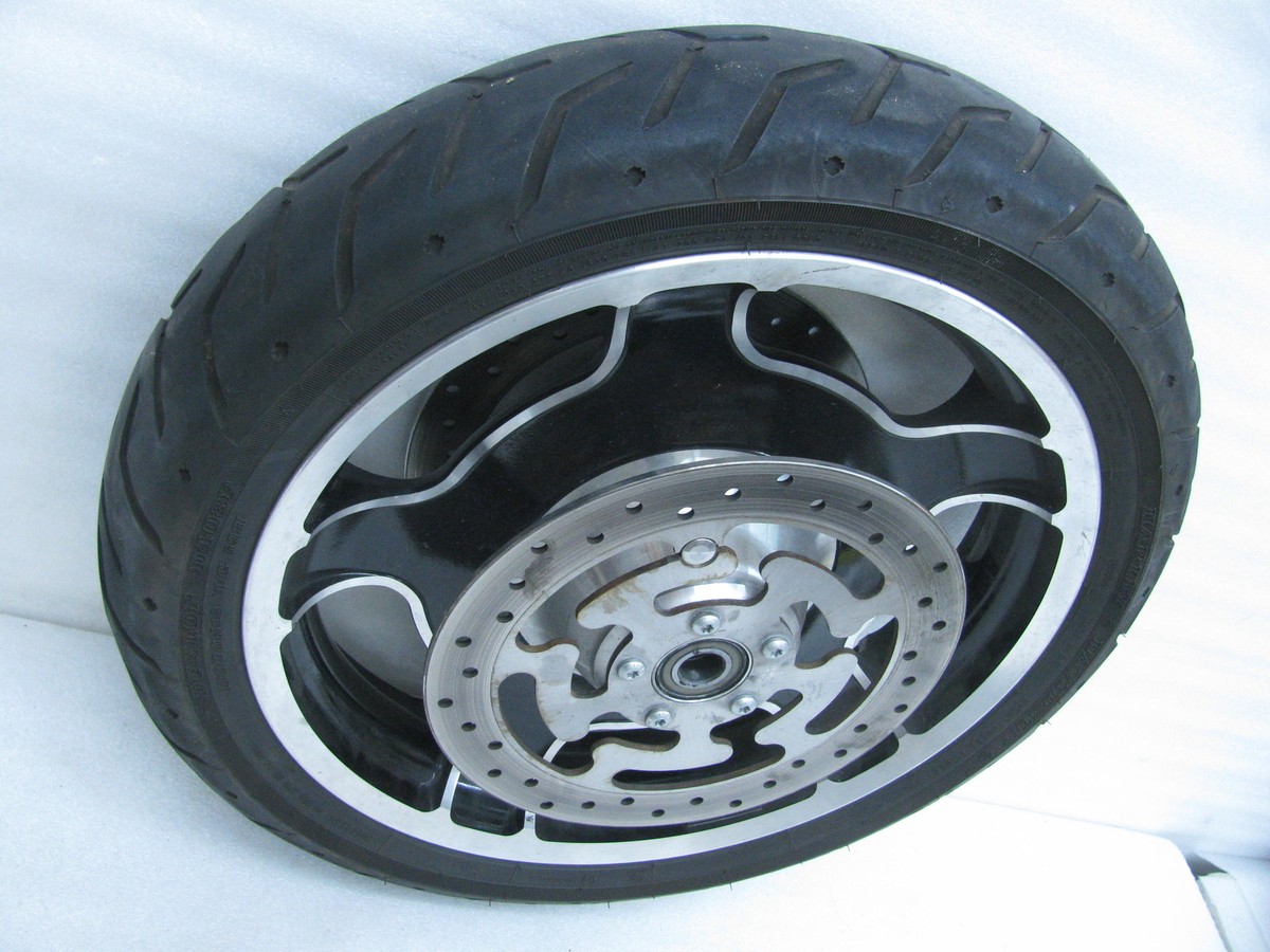 Harley-Davidson Airstrike Front Wheel Tire & Rotors Touring Road