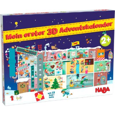 Haba Mein erster 3D-Adventskalender In der Weihnachtsfabrik | Spielzeugkalender