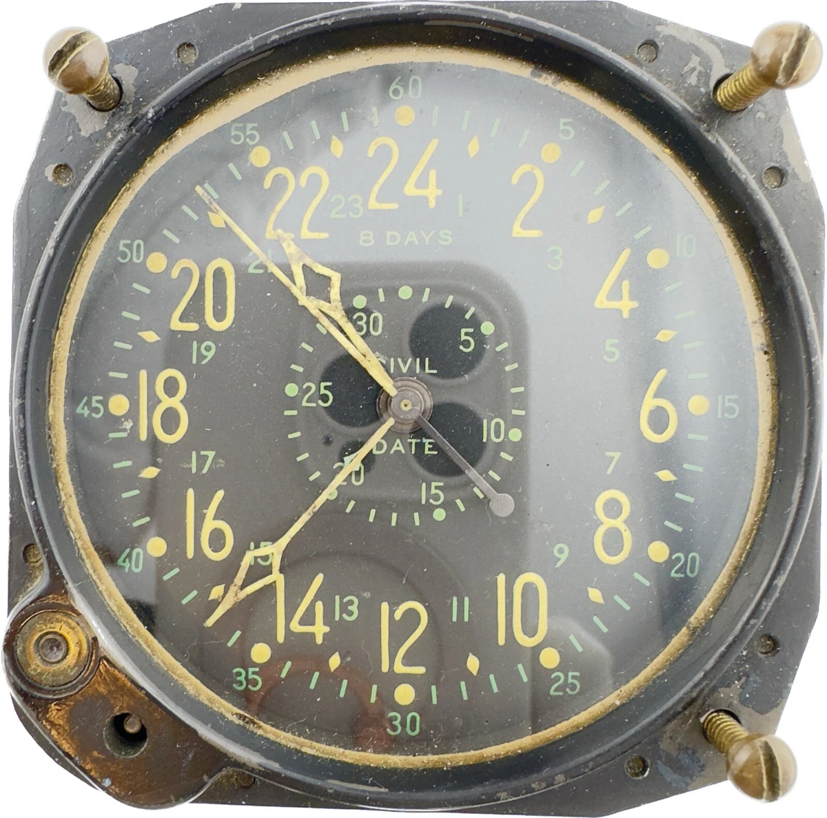 Aircraft clock clearance