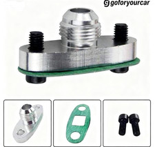 For Gt40gt45gt55t3t4 Turbo Oil Drain Outlet Flange Gasket 10an Kits Adapter