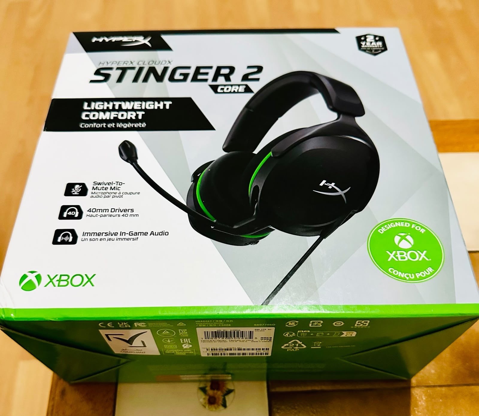 HyperX CloudX Stinger 2 – Gaming Headset – Xbox
