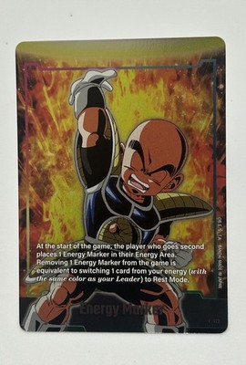 E-122 Energy Marker (Krillin) Dragon Ball Super Fusion World Energy Markers