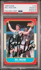 Bill Walton 1986 Fleer Signed PSA 4 / 10 Auto